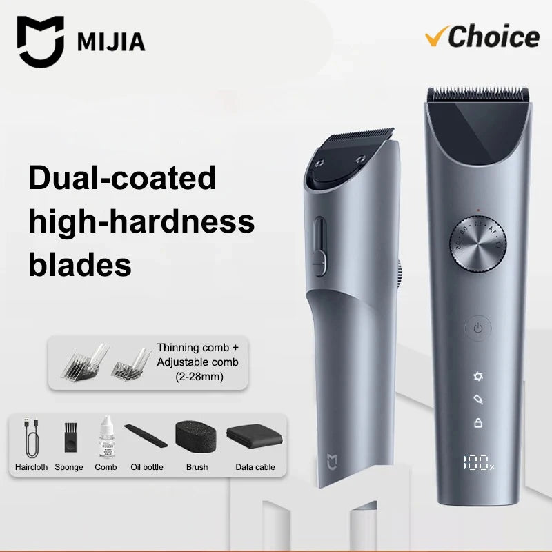 Hair Clipper 2 Hair Trimmer Professional Beard Cut Machine IPX7 Waterproof Wireless Haircut Machine  Clipper 2